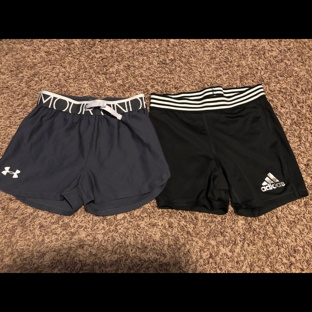 Girls athletic shorts